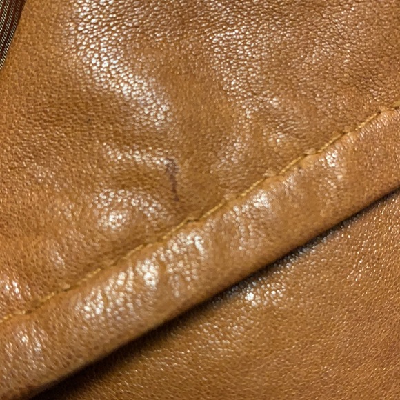 BCBG cropped leather jacket - Picture 5 of 10